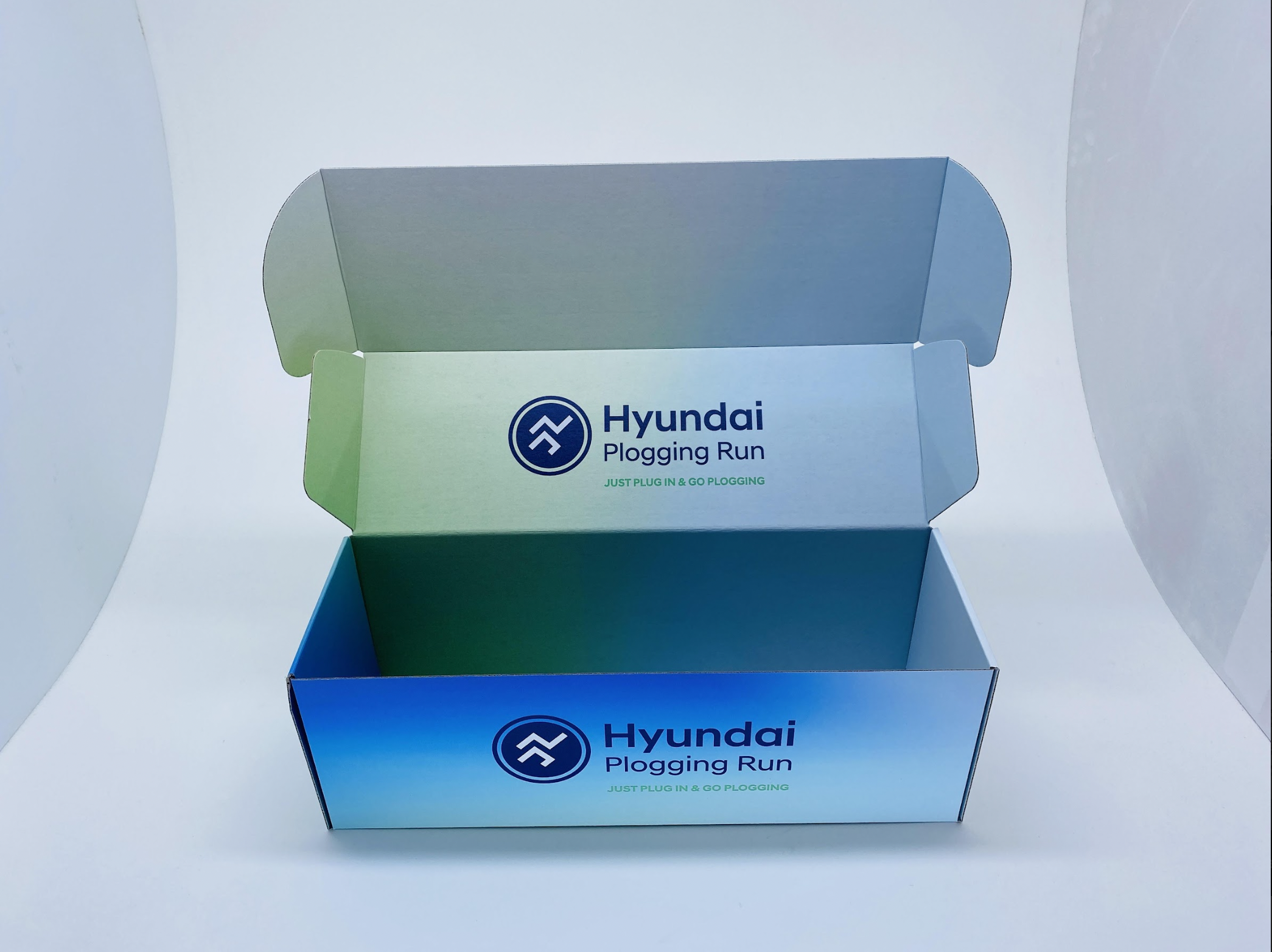 krabica s potlačou hyundai